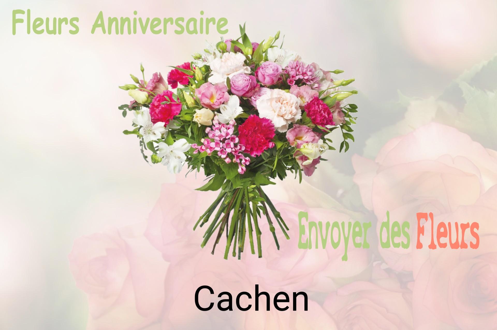 Bouquet de fleurs d’anniversaire livré à Cachen